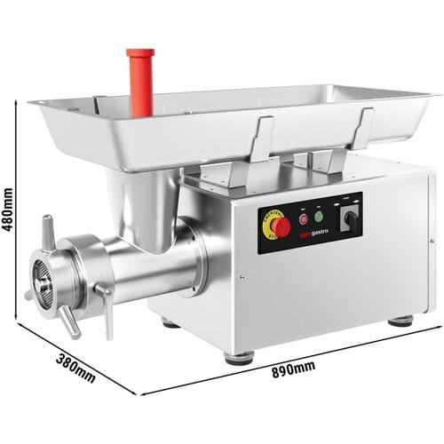 GGM Gastro Elektrischer Fleischwolf - Größe 32 - 500kg/h - 2,2 kW