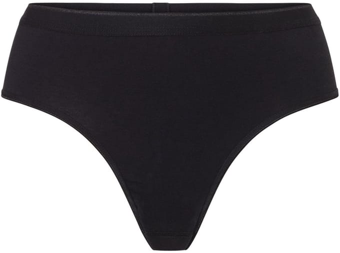 Ten Cate Basics high waist string zwart 2-pack voor Dames | Maat M