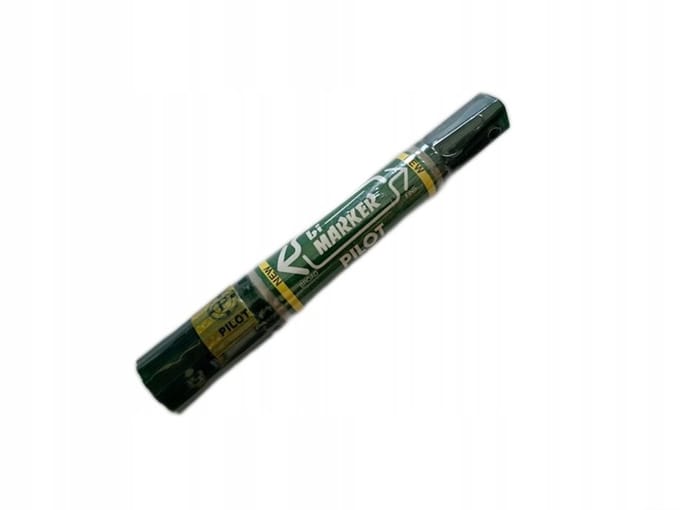 PILOT Groene Dubbelzijdige Marker - Ronde & Gesneden Punt