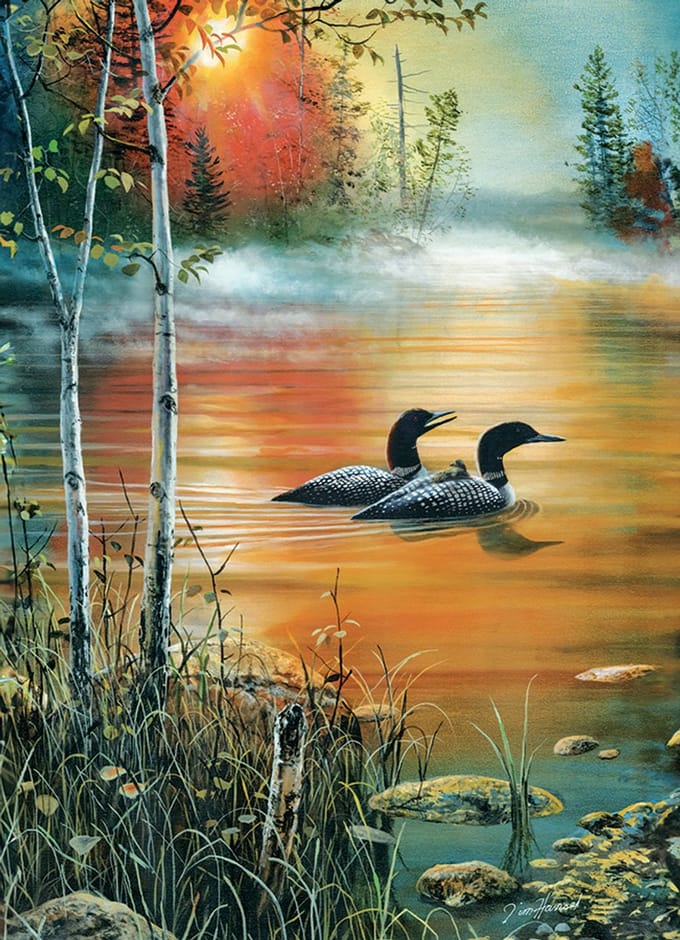 Merkloos Puzzel 1000 Stukjes 'Ochtendnevel' - Natuur & Meer