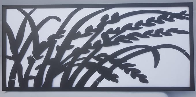 Mica Decorations wanddecoratie 54x3x118cm