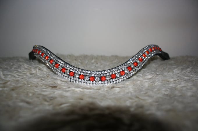 MHS handmade frontriem - full - oranje