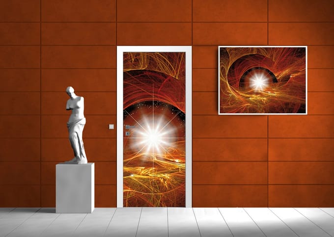 Abtract Universe Light Nature Photo Wallcovering