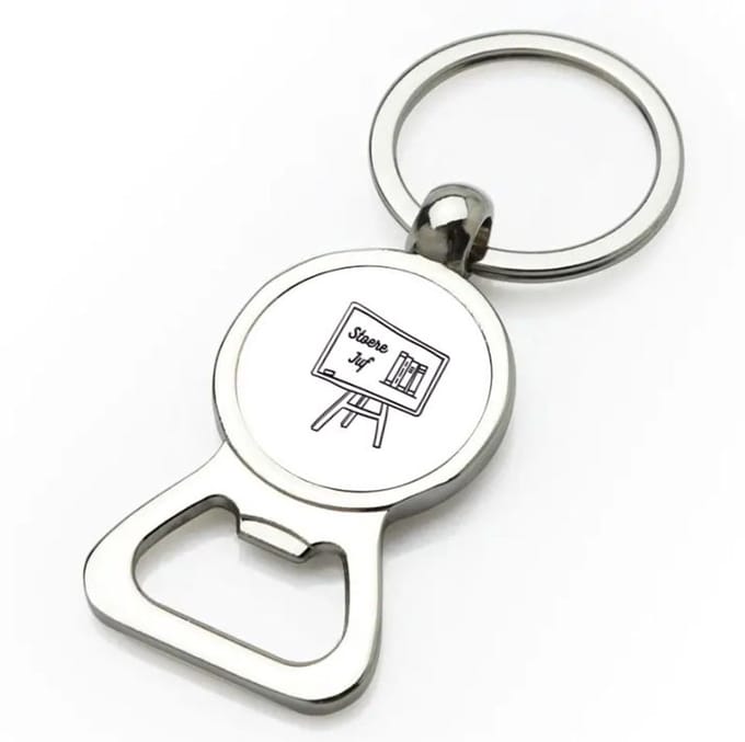 Akyol - stoere juf flesopener - Juf - juf - leraar - 9 bij 3 cm