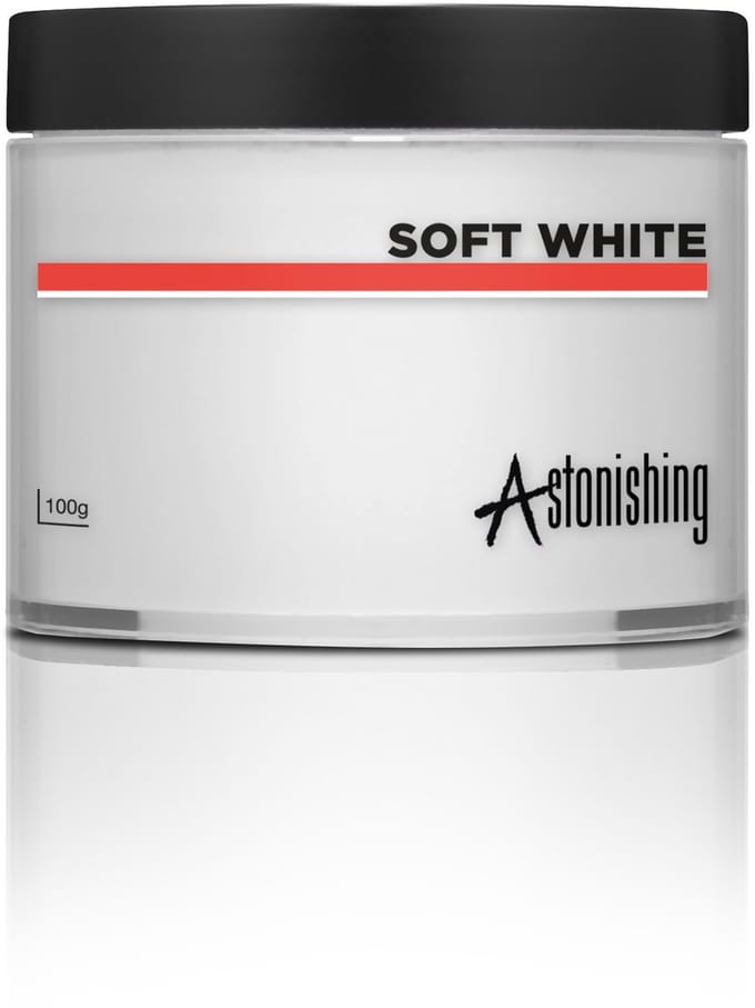 Astonishing Gelosophy Acrylic Powder Soft White - 100g