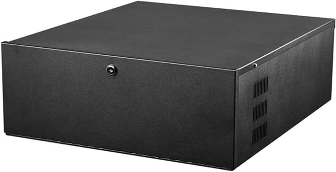 Bewaking Behuizing Beugel - Muur Mount - Camera Beveiligen - Aluminiumlegering - 123 x 18 x 227 cm - Wit