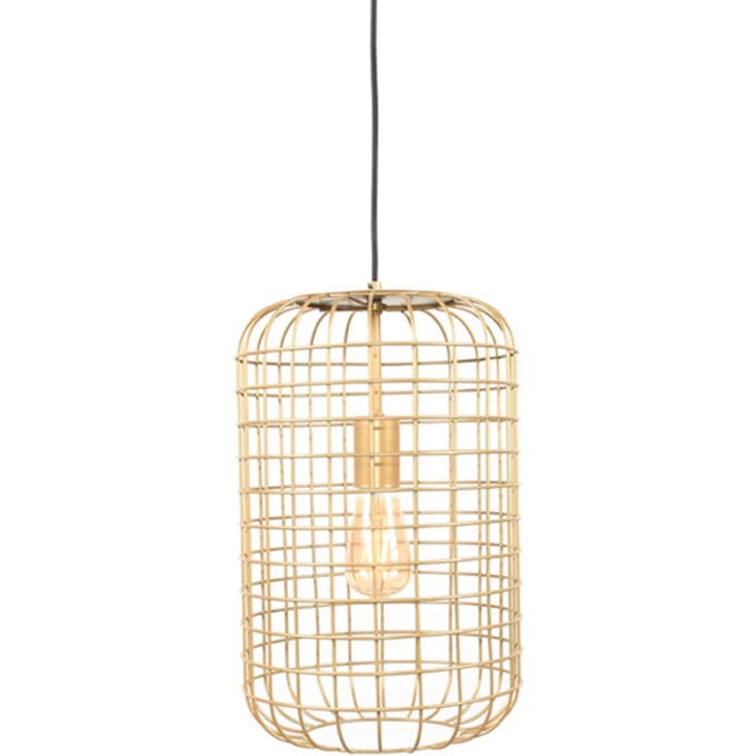 LABEL51 Solido Hanglamp - Goud - Metaal - 1-Lichts
