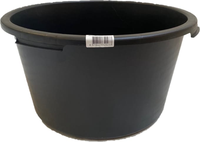 Kuip- 40 Liter - Rond - specie- Diameter 51 cm x hoogte 28 cm- 1 stuk