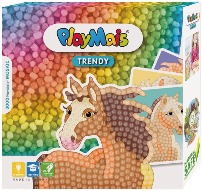 PlayMais Trendy Mosaic Horses (>3.000 Pieces)