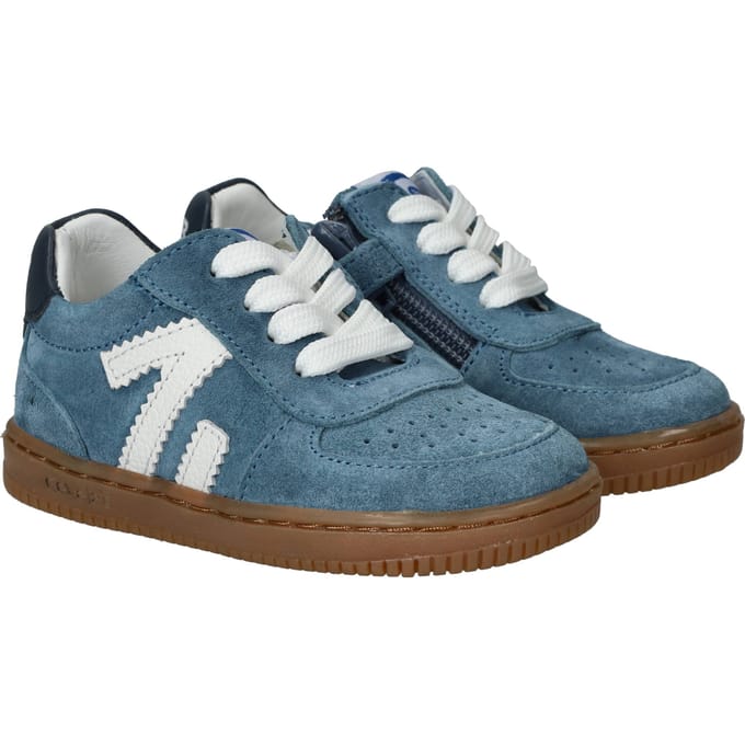 Develab FirstStep Babyschoentjes - Jongens - Blauw - Maat:20