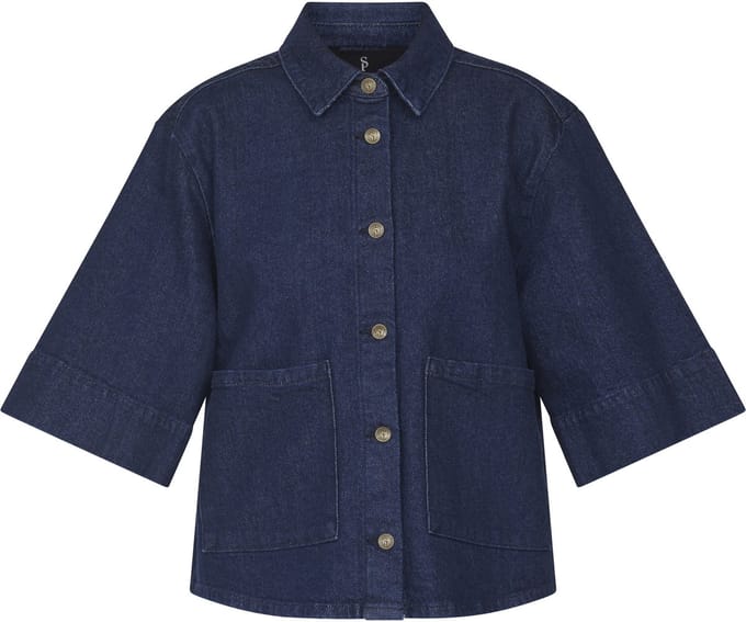 Sisters Point - Olea-ja8 - Dames jas - Unwashed Blue - Maat M
