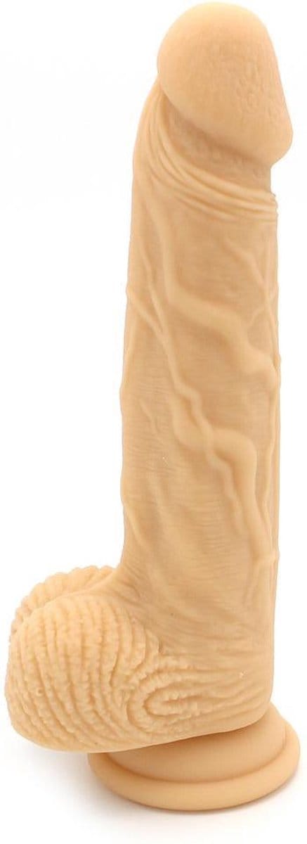 Kiotos COX Siliconen Dildo 21.5 x 3.7 cm - beige