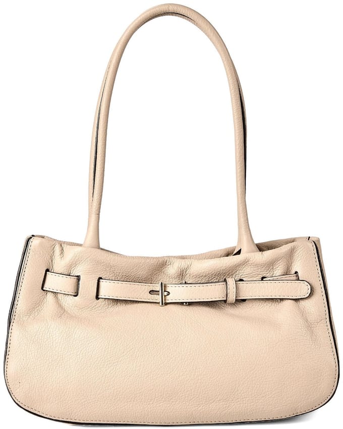 abro Jill Schoudertas Leder 32 cm - Dames - siena