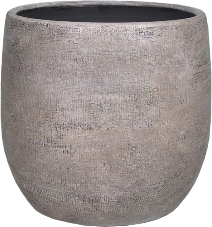 Bloempot Mira - Wit - D39 H36 cm