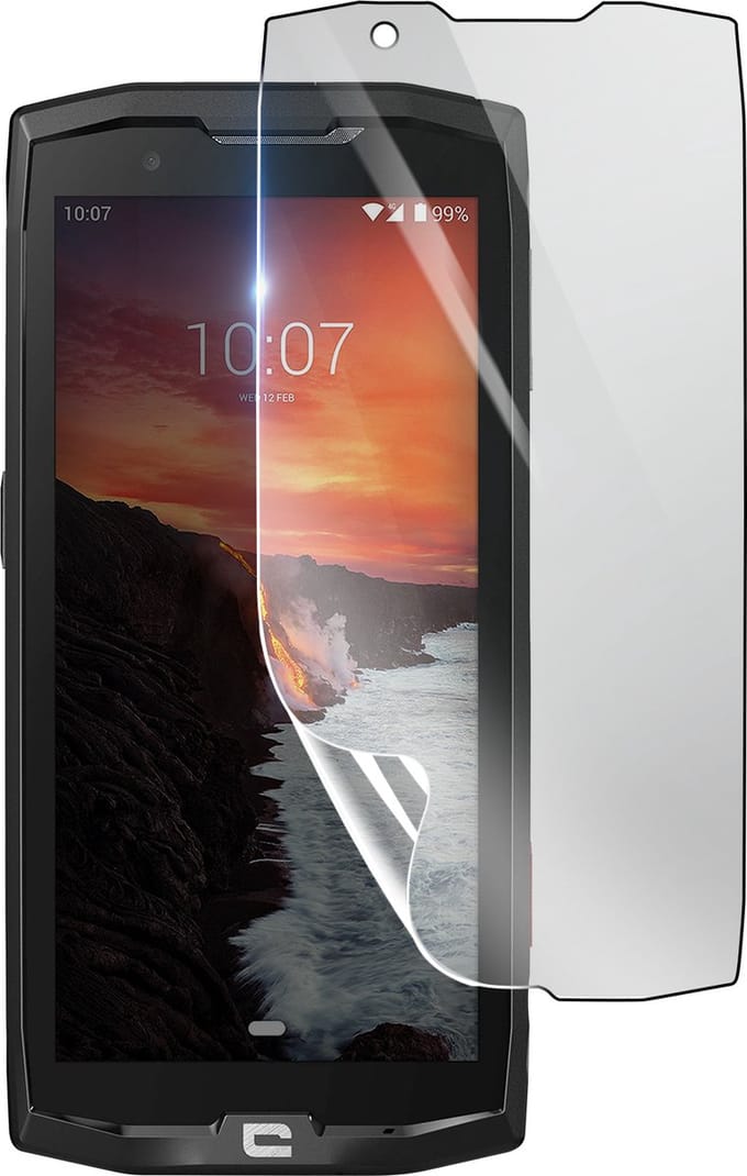 3mk, Geschikt voor Crosscall Core X4, Schokbestendige Hydrogel Screenprotector, Transparant