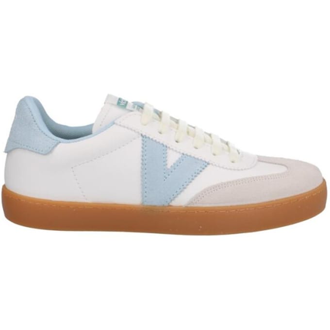 Leren en suede effect sneakers Victoria Berlin