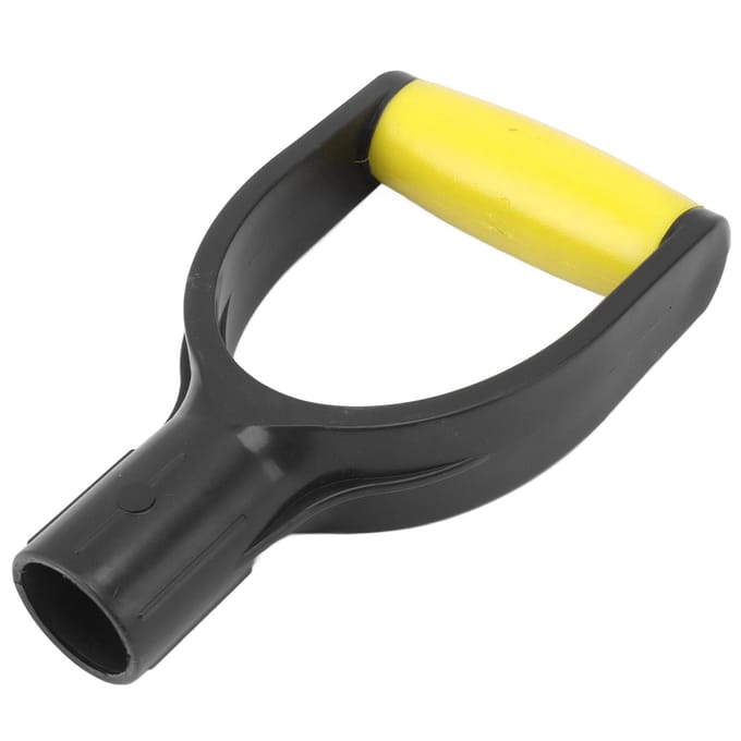 Manche Pelle Poignée D Diamètre Intérieur 32mm Poignée Silicone Renfort Manche Pelle à Neige Remplacement yellow
