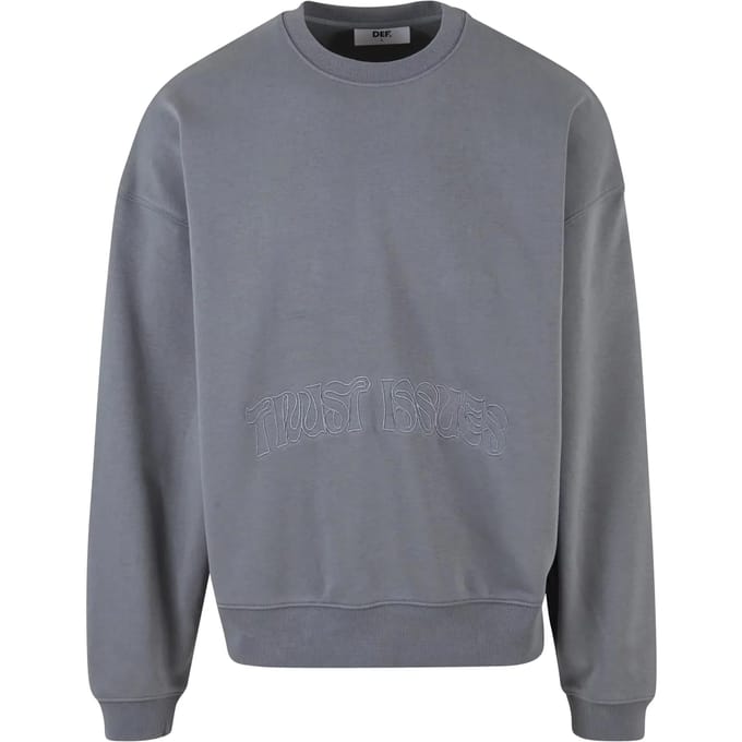 DEF - Trust Issues Pullover/trui - S - Grijs