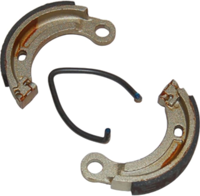 remschoen set tomos a35/ puch maxi / z-one 1-veer 90mm