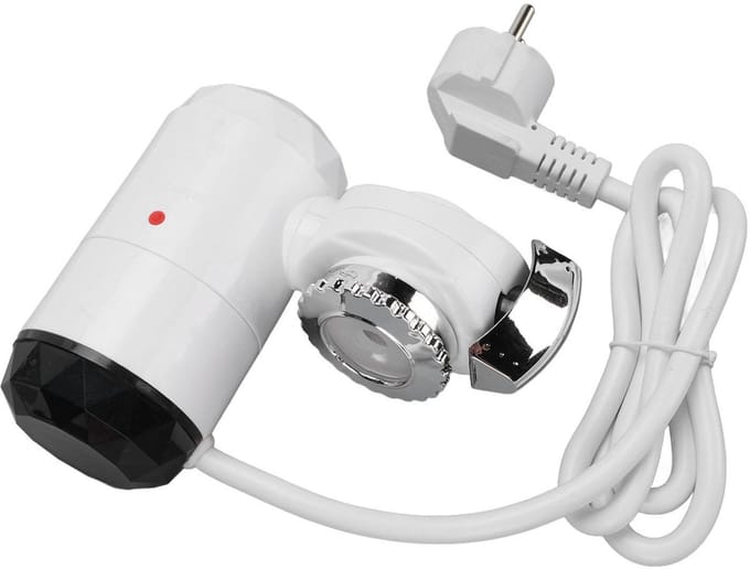 Dailygoods - Elektrische Warmwaterkraan met LED Temperatuurweergave