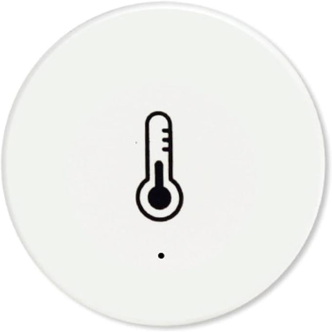 ZigBee temperatuur-vochtigheidssensor met alarmfunctie APP-controle binnentemperatuurvochtigheid wit