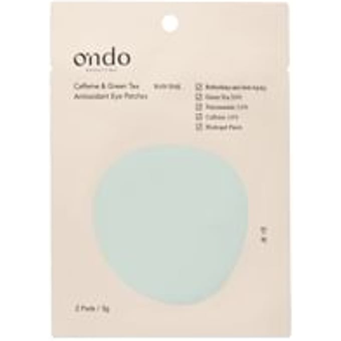 Ondo - Caffeine & Green Tea Antioxidant Eye Patches 2 Pads 2 Pads