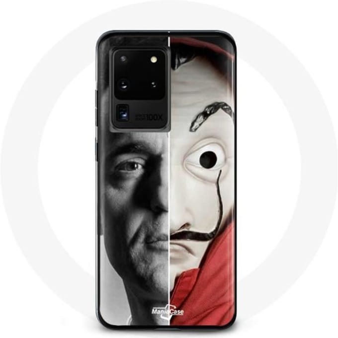 Coque pour Samsung Galaxy S20 Ultra La casa de papel Berlin Masque Split