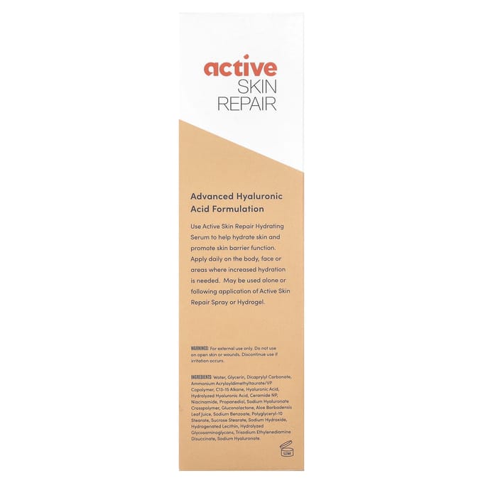 Réparation Active de la Peau, Sérum Hydratant Visage & Corps, 5 fl oz white