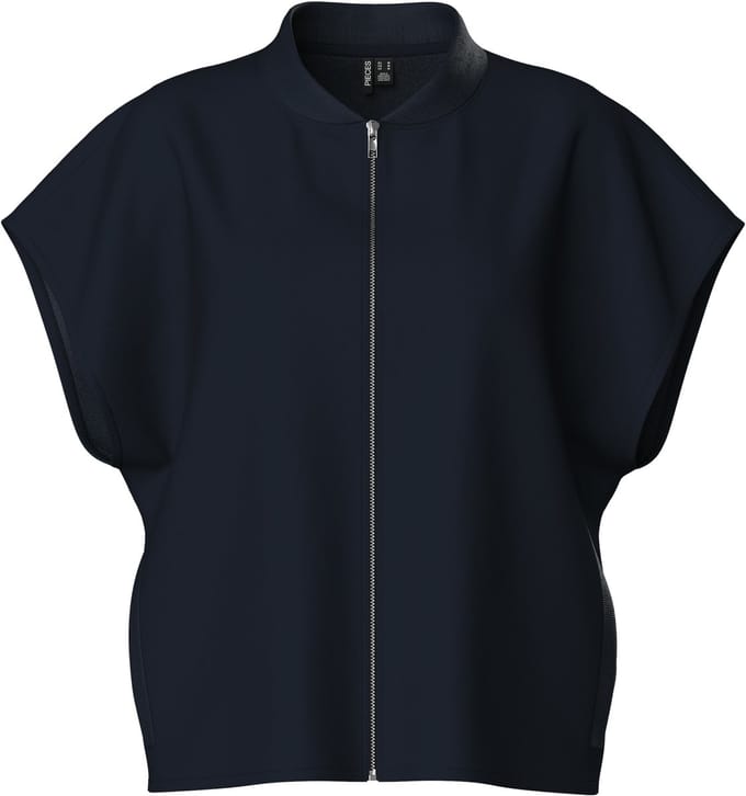 PIECES - PCCHILLI SL ZIP SWEAT VEST NOOS CP BC - Meisjes - Vesten