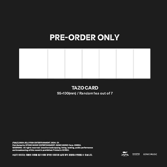 EVNNE [Un: GEZIEN] Digipack VER. Random ver.(1ea) black