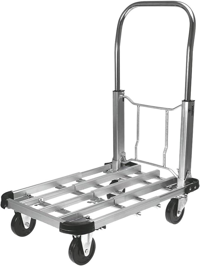 Professionele inklapbare transportwagen 150 kg - handwagen en platformwagen