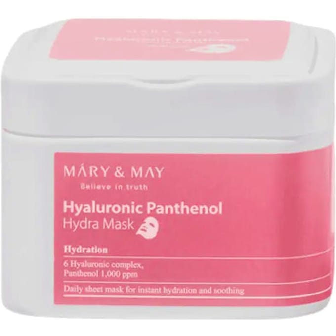 Mary&May - Hyaluronic Panthenol Hydra Mask 2023 Version - 30 sheets