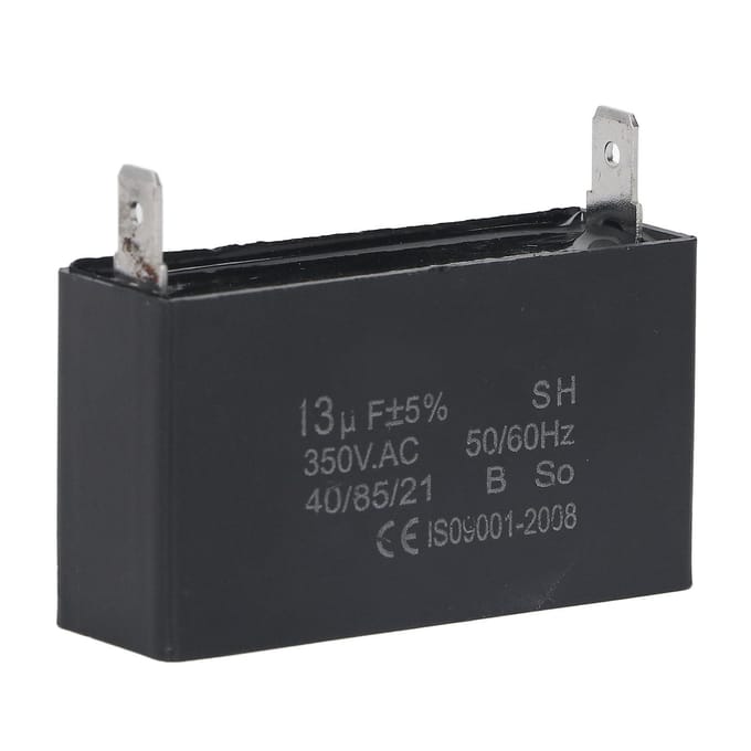 13microfarad Benzine Generator Startcondensator ABS Veilige Ventilatormotor Airconditioning Capaciteit 350VAC gray