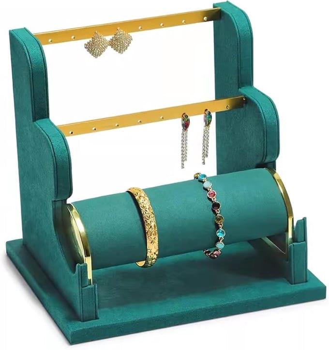 Sieraden Organizer - Display Houder - Sieraden Presentatie - Afneembare Onderdelen - Grote Basis - Zwart