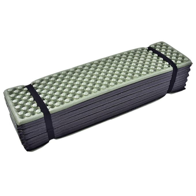 Buitenschuim kampeermat, opvouwbare strandtent slaapmat, waterdichte matras( leger groen) gray