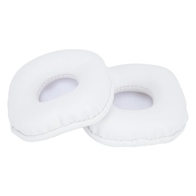 2 stuks Oorkussen Wit Katoen Hoofdtelefoon Accessoires Geschikt voor Marshall MAJOR Monitor white