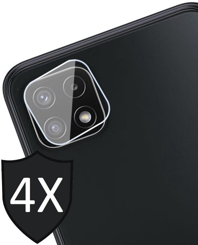 Camera Screenprotector geschikt voor Samsung Galaxy A22 5G - 4x Glas Screen Protector