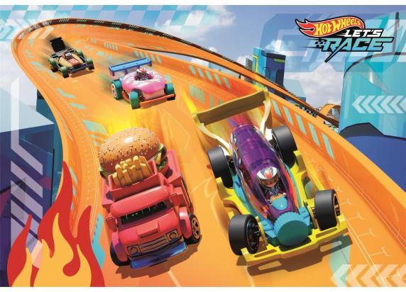 Clementoni - Puzzel - 24 Maxi Stukjes - Hot Wheels - Kinderpuzzel - Vanaf 3 jaar