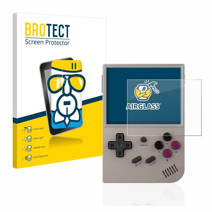 Screenprotector voor Anbernic RG35XX Beschermglas transparant