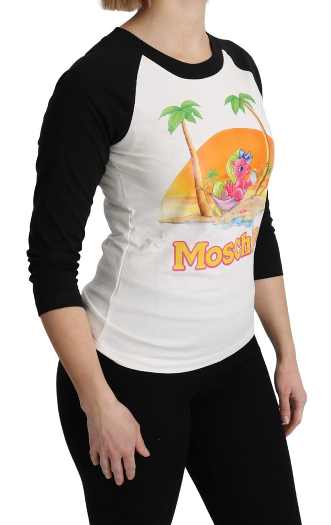 Moschino Witte Katoenen T-shirt My Little Pony Top Tshirt