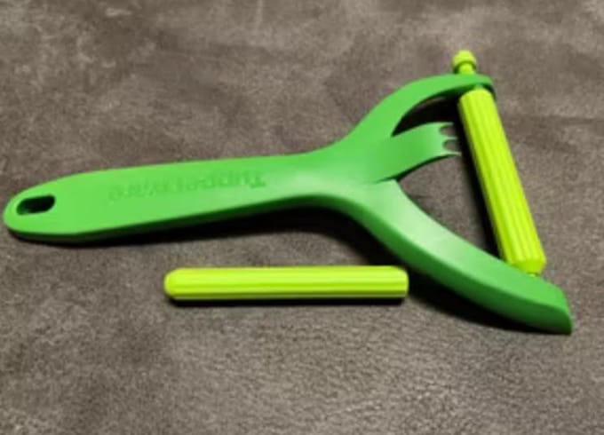 Tupperware Zachte Kaasschaaf Groen | Verstelbaar