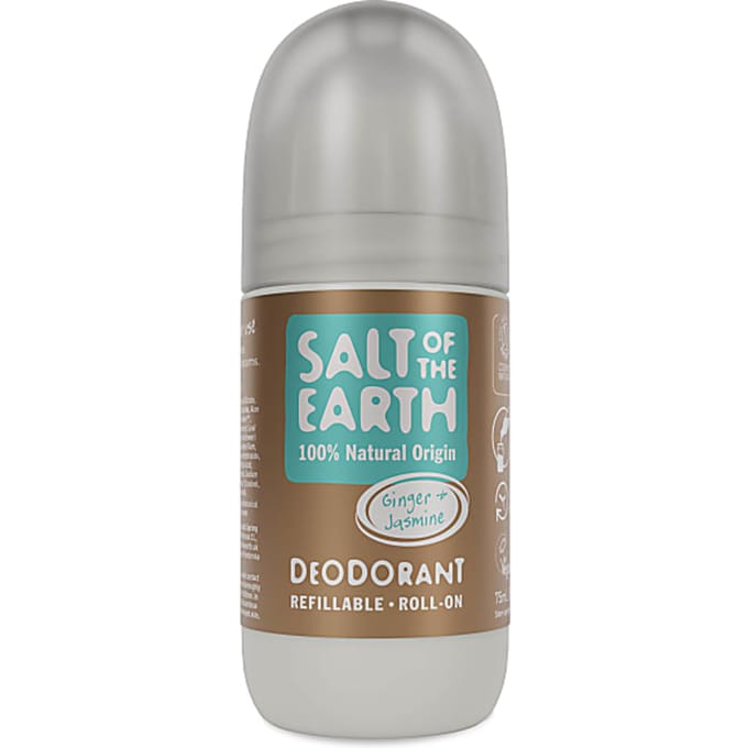 Salt of the Earth Hervulbare Roll-on Deodorant - Gember & Jasmijn