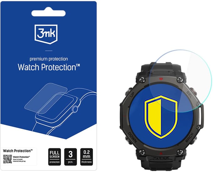 3Mk Amazfit T-Rex 3 Pro 48Mm Flexibele Bril Voor Amazfit T-Rex 3 Pro