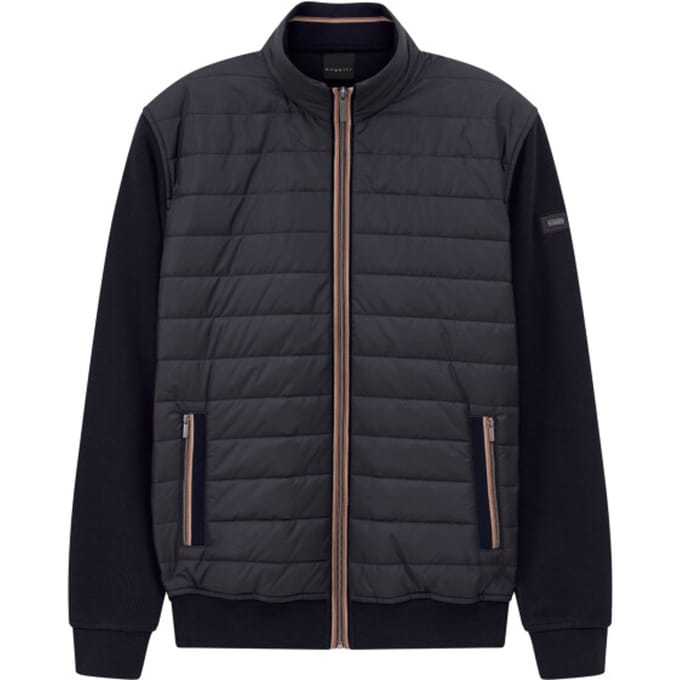 Bugatti Herren Jacke Wirk  Blauw 8700-15121e