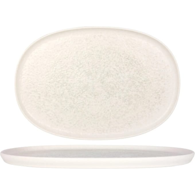 Bonna Serveerschaal - Lunar White - Porselein - 34 cm - set van 2