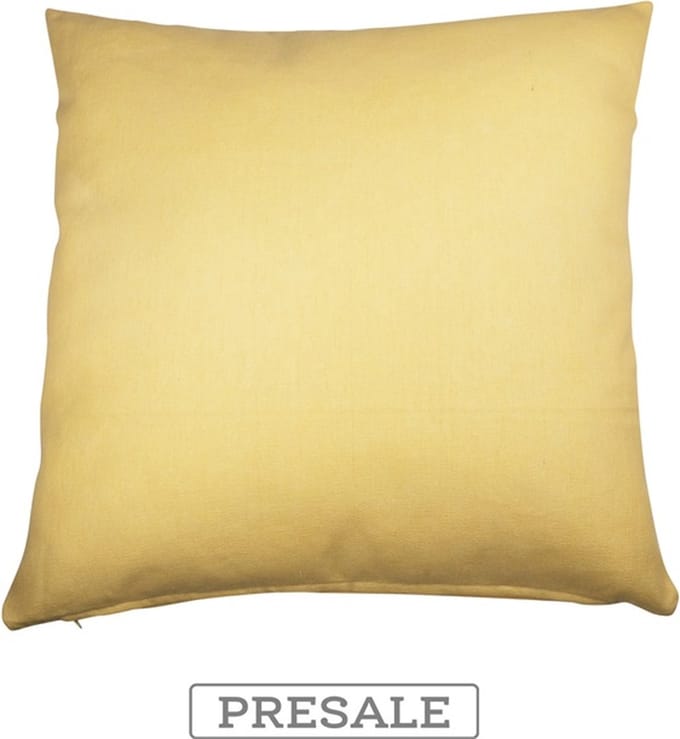 Lima Pastel Geel Kussen -60 X 60