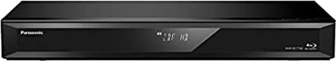 Panasonic DMR-BCT760AG Blu-ray player + HDD recorder 500 GB 4K upscaling, CD player, High-res audio, DVB-C Twin HD tuner