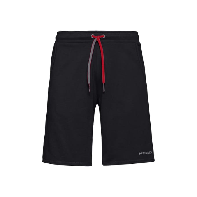 HEAD Club Jacob Shorts Jongens-Zwart,Rood