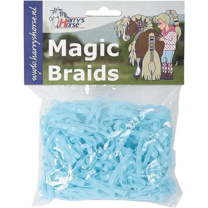 Elastisch paardenverband Harry's Horse Magic braids, zak