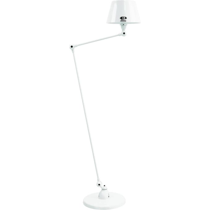 Jieldé Aicler AID833 80+30cm vloerlamp, wit